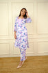 Hania Pastel Floral Pakistani Kurta Set
